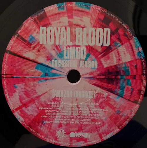 Виниловая пластинка Royal Blood – Limbo / All We Have Is Now (Orchestral Versions) (Limited/Black Vinyl)
