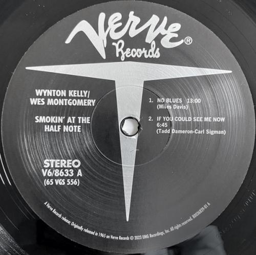 Виниловая пластинка Montgomery, Wes; Kelly, Wynton - Smokin' At The Half Note (Acoustic Sounds) (Black Vinyl LP)