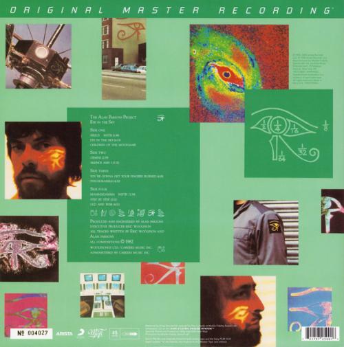 Виниловая пластинка The Alan Parsons Project - Eye In The Sky (Original Master Recording) (Black Vinyl 2LP)