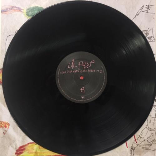 Виниловая пластинка Sony Lil Peep Come Over When You'Re Sober, Pt. 1 & Pt. 2 (Neon Pink & Black Vinyl/Gatefold)