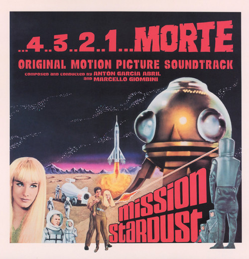 Виниловая пластинка OST - 4..3..2..1…Morte (Anton Garcia Abril & Marcello Giombini) (Clear Red Vinyl LP)