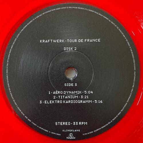 Виниловая пластинка Kraftwerk — TOUR DE FRANCE (Limited 180 Gram Translucent Red & Blue Vinyl/Booklet)