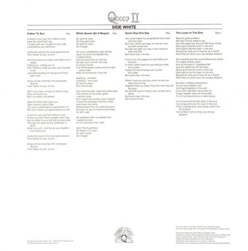Виниловая пластинка Queen - Queen II (180 Gram Black Vinyl LP)