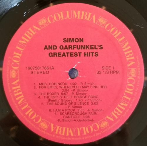 Виниловая пластинка Sony Simon & Garfunkel Greatest Hits (Black Vinyl)