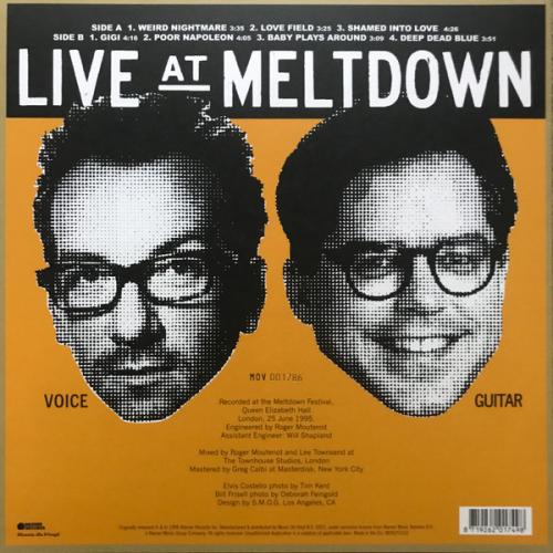Виниловая пластинка Elvis Costello; Frisell, Bill - Deep Dead Blue (coloured) (Сoloured Vinyl LP)