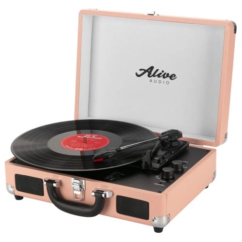 Проигрыватель винила Alive Audio GLAM Blush