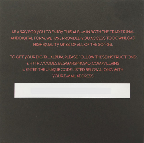 Виниловая пластинка Queens Of The Stone Age — VILLAINS (2LP)
