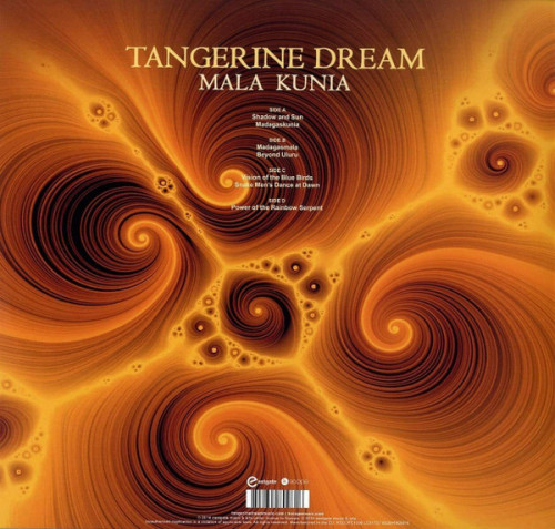 Виниловая пластинка Tangerine Dream - Mala Kunia (Black Vinyl 2LP)