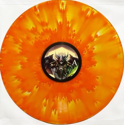 Виниловая пластинка OST (Game) - RuneScape: Elder God Wars Dungeon (Jagex Audio Team) (Clear Orange/Green With Cloud Effect Vinyl 2LP)