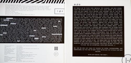 Виниловая пластинка Twenty One Pilots BLURRYFACE 180 Gram