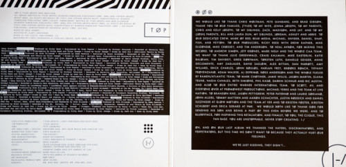 Виниловая пластинка Twenty One Pilots BLURRYFACE 180 Gram