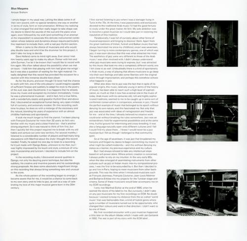 Виниловая пластинка Anouar Brahem, Blue Maqams (LP/180g)