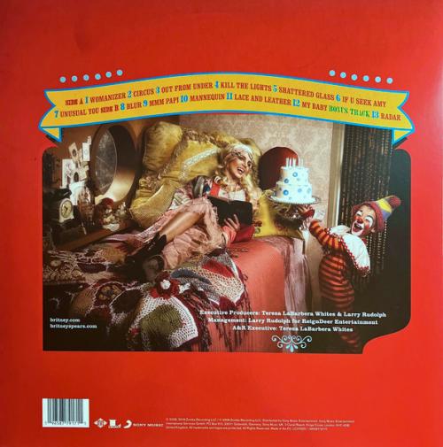 Виниловая пластинка SPEARS BRITNEY - Circus (Red LP)