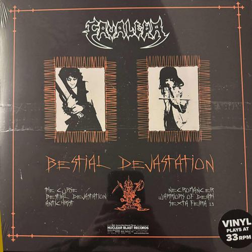 Виниловая пластинка Cavalera - Bestial Devastation (Orange Vinyl LP)
