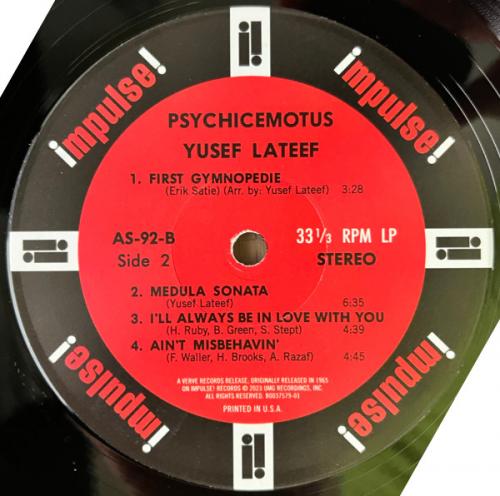 Виниловая пластинка Yusef Lateef - Psychicemotus (Black Vinyl LP)