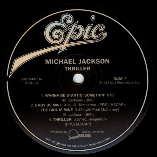 Виниловая пластинка Michael Jackson THRILLER