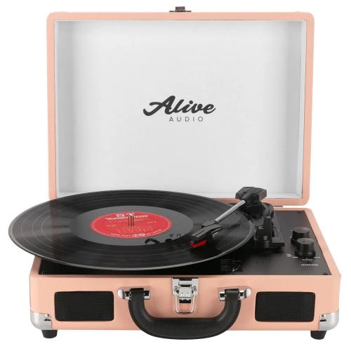 Проигрыватель винила Alive Audio GLAM Blush