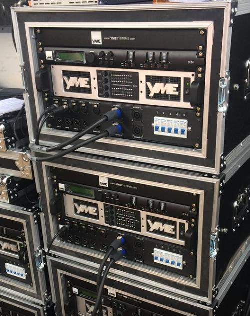 Комплект рэк с усилителем и коммутацией YMESYSTEMS RK-6RU