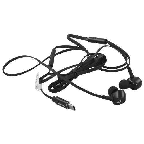 Наушники TTEC Pop 2 USB-C Stereo In Ear Headset with Mic, Black