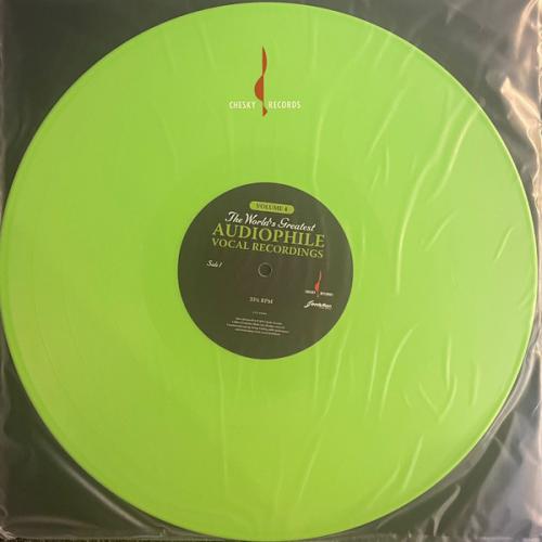 Виниловая пластинка Various Artists - The World's Greatest Audiophile Vocal Recordings Vol.4 (Audiophile Edition) (coloured) (Green Vinyl LP)