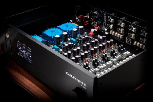 Предварительный усилитель Gold Note P-1000 MKII DELUXE black