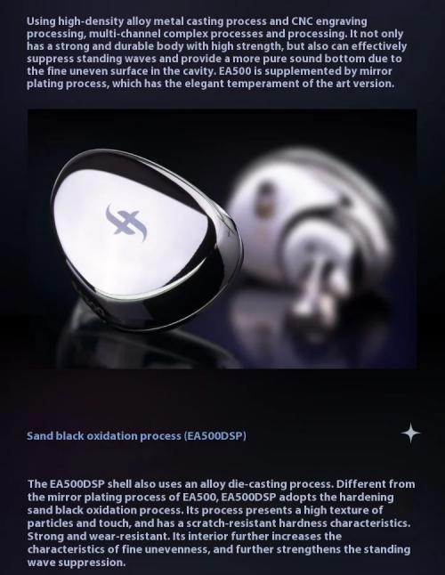 Наушники Simgot EA500 DSP Black