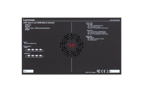 Матричный коммутатор Lightware UCX-4x2-HC30