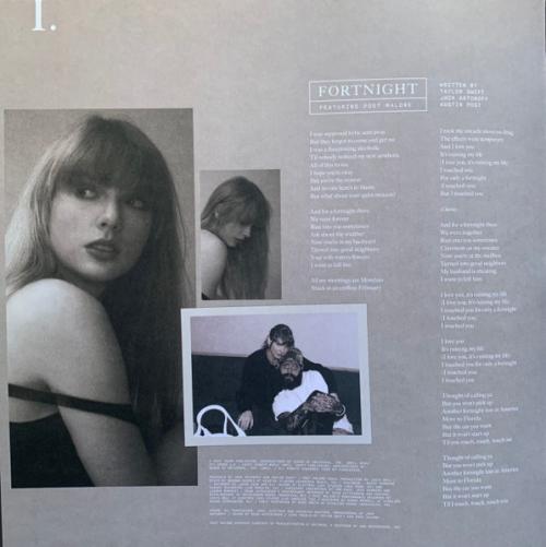 Виниловая пластинка Taylor Swift - The Tortured Poets Department  (alternative artwork) (Limited Beige Vinyl 2LP, Bonus Track 'The Bolter')