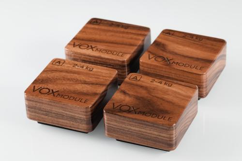 Демпфер квадратный VOXmodule Rosewood (4 шт) (A, 2-4 кг)