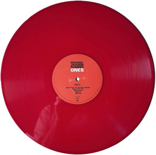 Виниловая пластинка Michael Jackson - Number Ones (Red Vinyl 2LP)