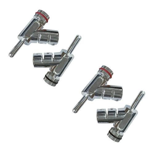 Разъем Wire World Silver Locking Banana Plug (BANLK04) (4шт)