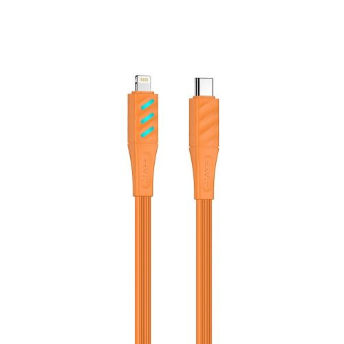 USB кабель HAVIT CB6255 USB-C - Lightning Orange 1m