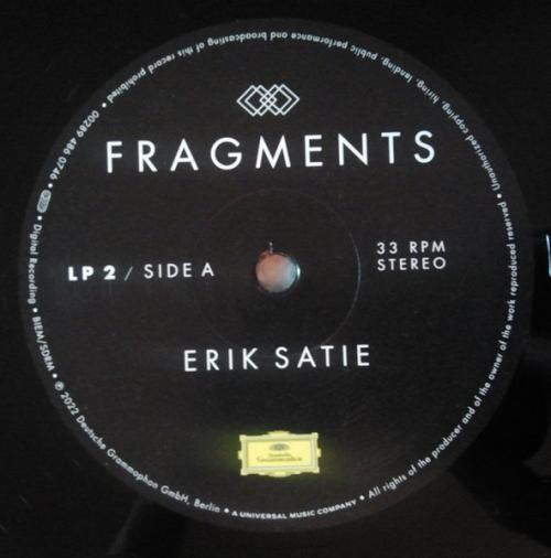 Виниловая пластинка Сборник - Satie: Fragments (Satie Reworks & Remixes) (Black Vinyl 2LP)