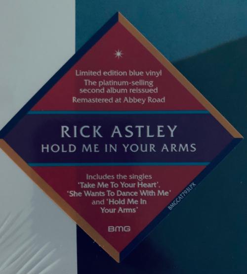 Виниловая пластинка Astley, Rick - Hold Me In Your Arms (coloured LP)