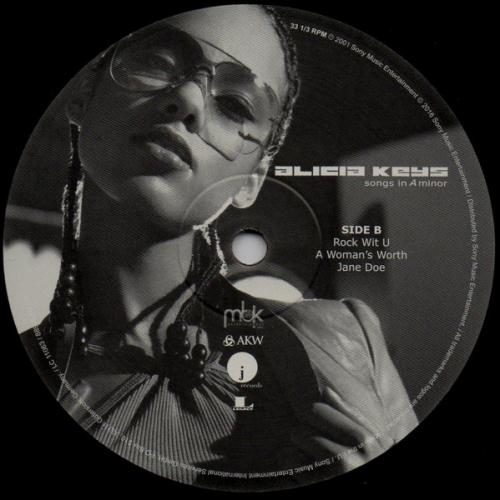 Виниловая пластинка Alicia Keys SONGS IN A MINOR