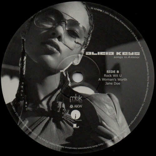 Виниловая пластинка Alicia Keys SONGS IN A MINOR