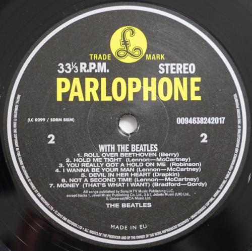 Виниловая пластинка The Beatles, With The Beatles (2009 - Remaster)