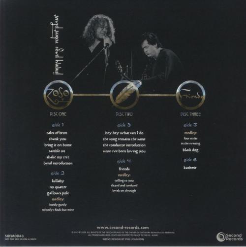 Виниловая пластинка Jimmy Page And Robert Plant - Zoso friends (Yellow Cloudy 2LP)