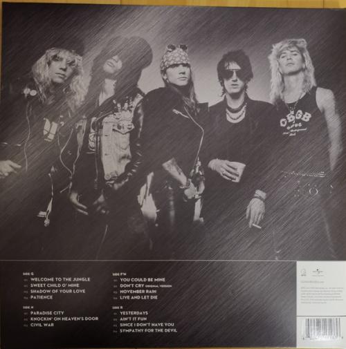 Виниловая пластинка Guns N' Roses - Greatest Hits (Red Black Splatter Vinyl 2LP)