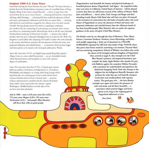 Виниловая пластинка Beatles, The, Yellow Submarine