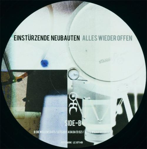 Виниловая пластинка Einsturzende Neubauten - Alles Wieder Offen (Black Vinyl 2LP)