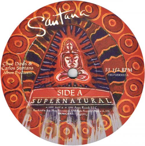 Виниловая пластинка Santana, Supernatural (Black Vinyl/Gatefold)