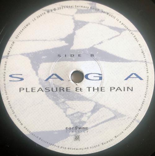 Виниловая пластинка Saga - Pleasure And The Pain (Black Vinyl LP)