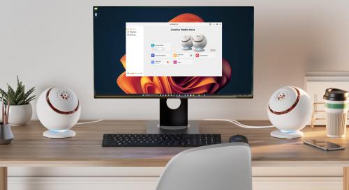 Акустическая система Creative PEBBLE Nova White