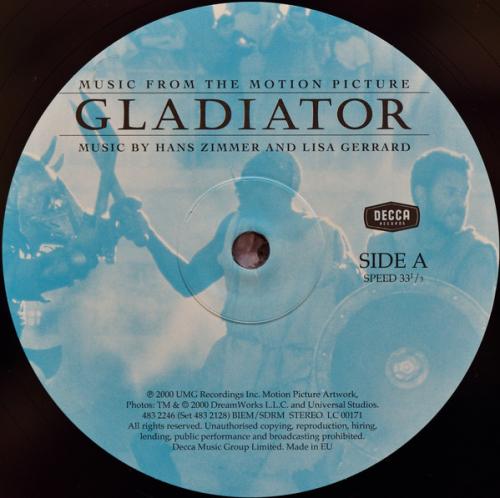 Виниловая пластинка Various Artists, Gladiator (Original Motion Picture Soundtrack)