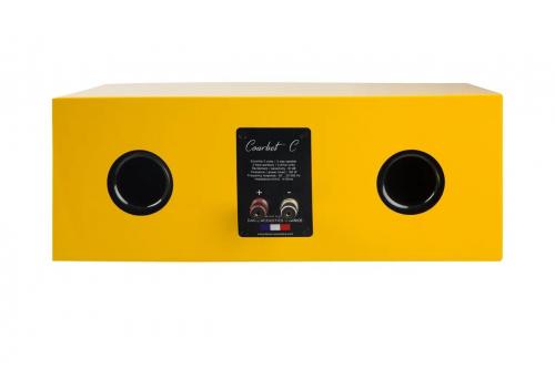 Акустика центрального канала Davis Acoustics Courbet C Yellow Gloss