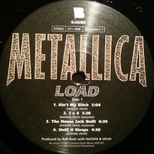 Виниловая пластинка Metallica, Load