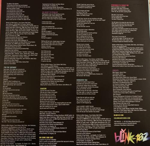 Виниловая пластинка Blink-182, Nine (Black Vinyl/Gatefold)