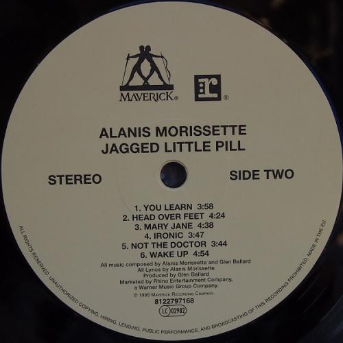 Виниловая пластинка Alanis Morissette JAGGED LITTLE PILL (180 Gram/Remastered)