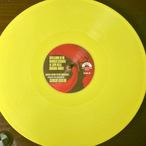 Виниловая пластинка Саундтрек - Rivelazioni Di Un Maniaco Sessuale Al Capo Della Squadra Mobile (Giorgio Gaslini) (Coloured Vinyl LP)